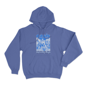 Definitely Maybe Debut Album Hoodie Blue