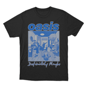 Definitely Maybe Debut Album T Shirt Black