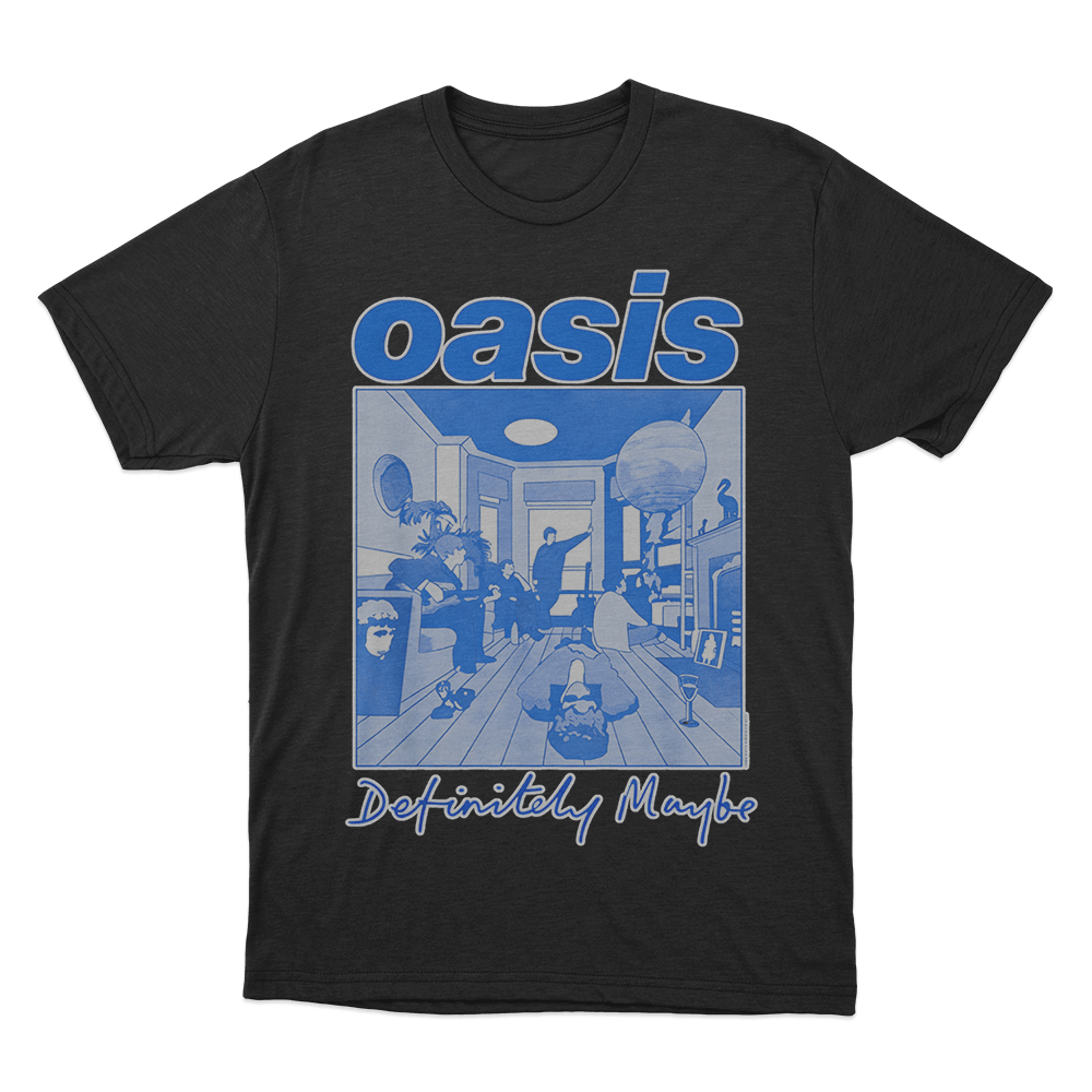 Definitely Maybe Debut Album T Shirt Black Definitely Maybe Debut Album T Shirt Black