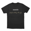 Oasis Definitely Maybe T Shirt Black