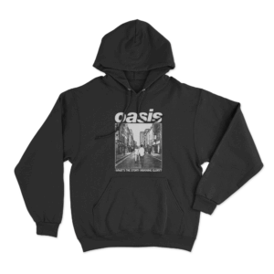 Whats The Story Morning Glory Album Hoodie Black